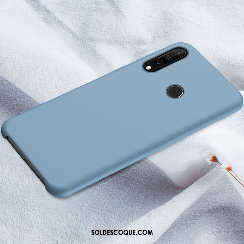 Coque Huawei P30 Lite Très Mince Silicone Protection Tout Compris Bleu Housse France