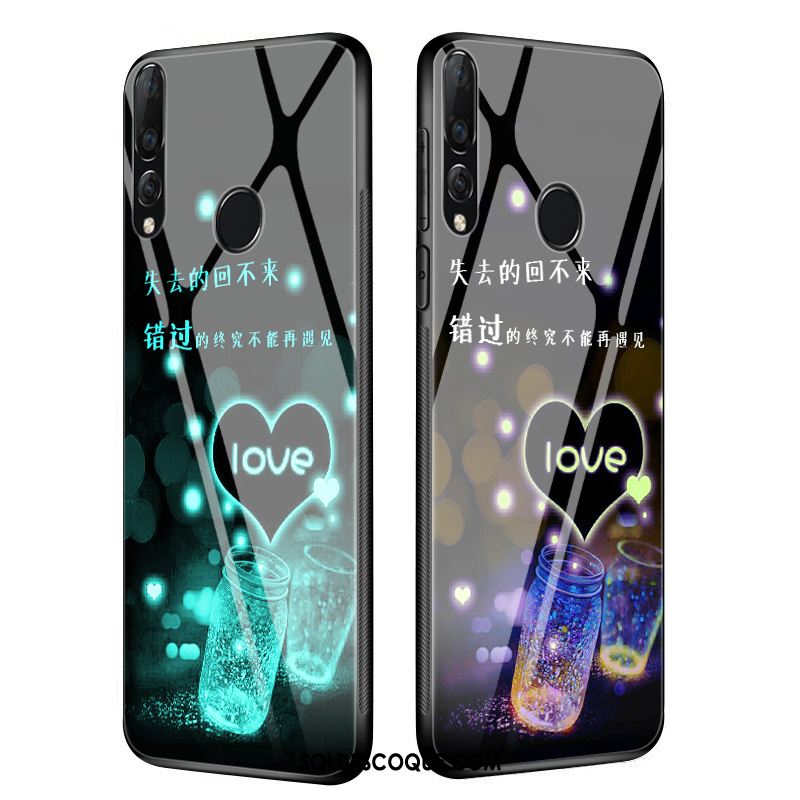 Coque Huawei P30 Lite Téléphone Portable Fluide Doux Lumineuses Délavé En Daim Verre France