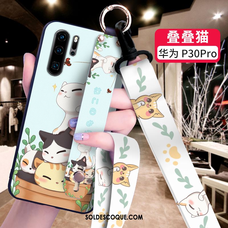 Coque Huawei P30 Pro Téléphone Portable Personnalité Charmant Silicone Créatif Housse Soldes