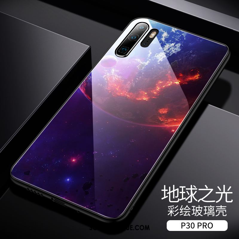 Coque Huawei P30 Pro Téléphone Portable Très Mince Étui Protection Verre Soldes