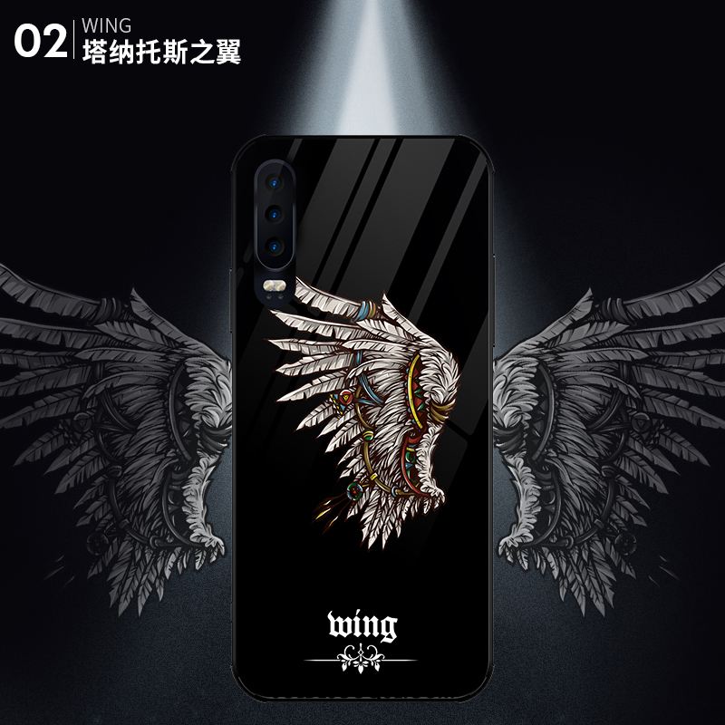 Coque Huawei P30 Silicone Vintage Étui Marque De Tendance Personnalité En Vente