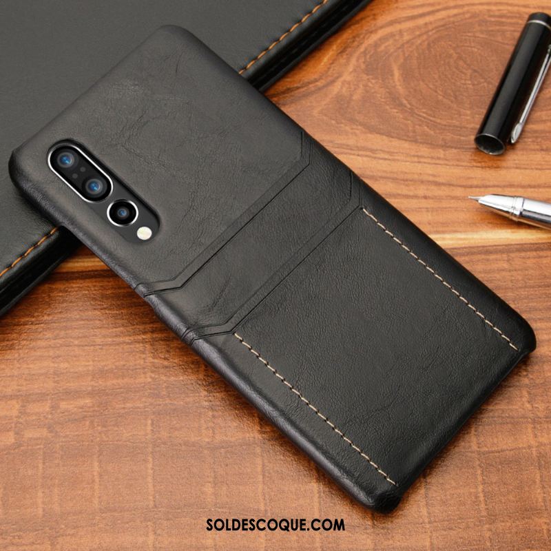 Coque Huawei P30 Tendance Noir Incassable Business Créatif En Ligne