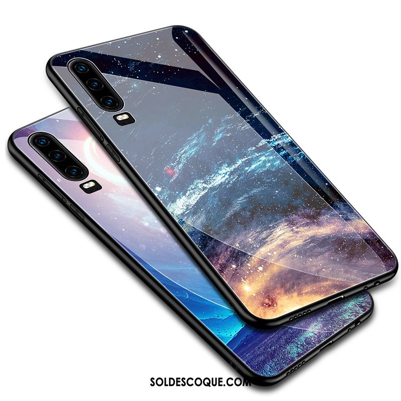 Coque Huawei P30 Tout Compris Téléphone Portable Marque De Tendance Très Mince Violet En Ligne