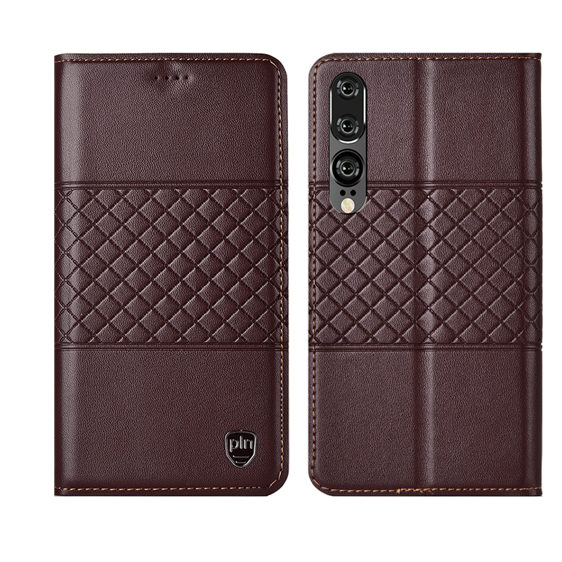 Coque Huawei P30 Étui En Cuir Fluide Doux Nouveau Protection Clamshell En Ligne