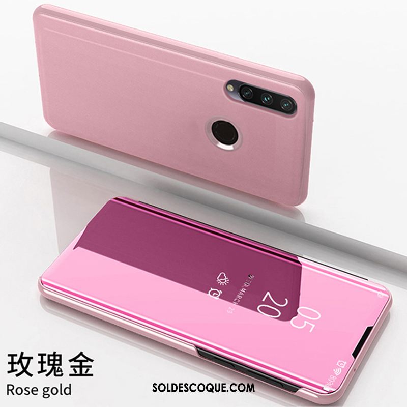 Coque Huawei P40 Lite E Rose Téléphone Portable Incassable Transparent Miroir France