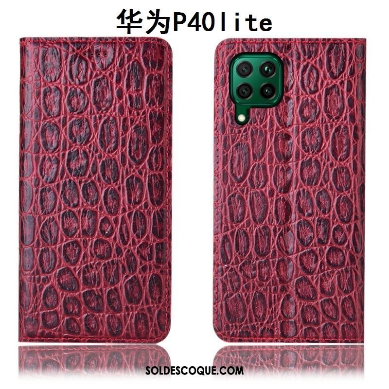 Coque Huawei P40 Lite Étui Étui En Cuir Protection Incassable Tout Compris France