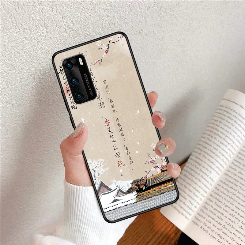 Coque Huawei P40 Modèle Art Téléphone Portable Frais Vent Soldes