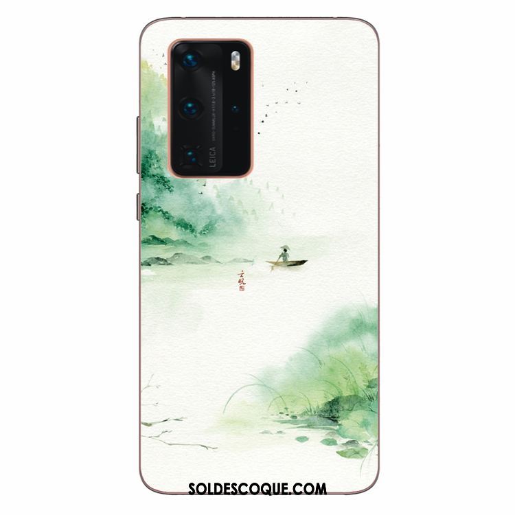 Coque Huawei P40 Pro Personnalité Téléphone Portable Fluide Doux Art Silicone Housse Soldes