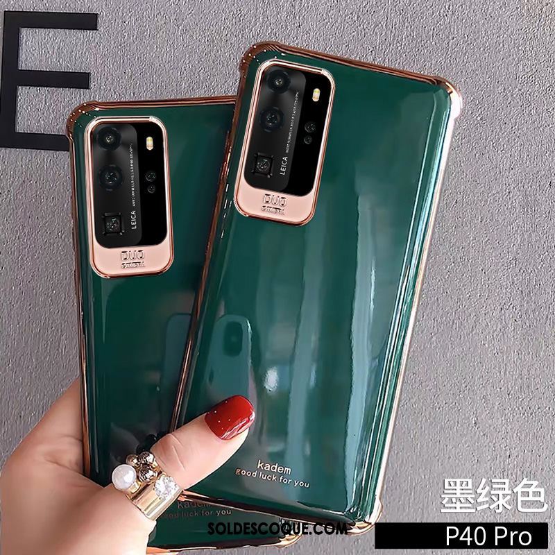 Coque Huawei P40 Pro Tout Compris Créatif Protection Net Rouge Vert En Vente