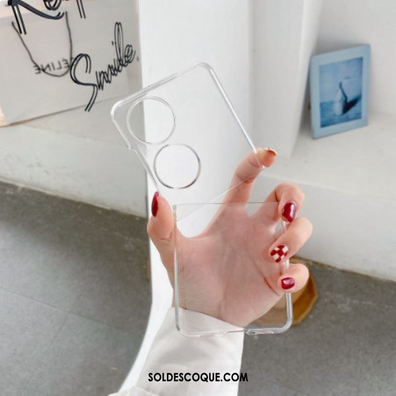 Coque Huawei P50 Pocket Transparente