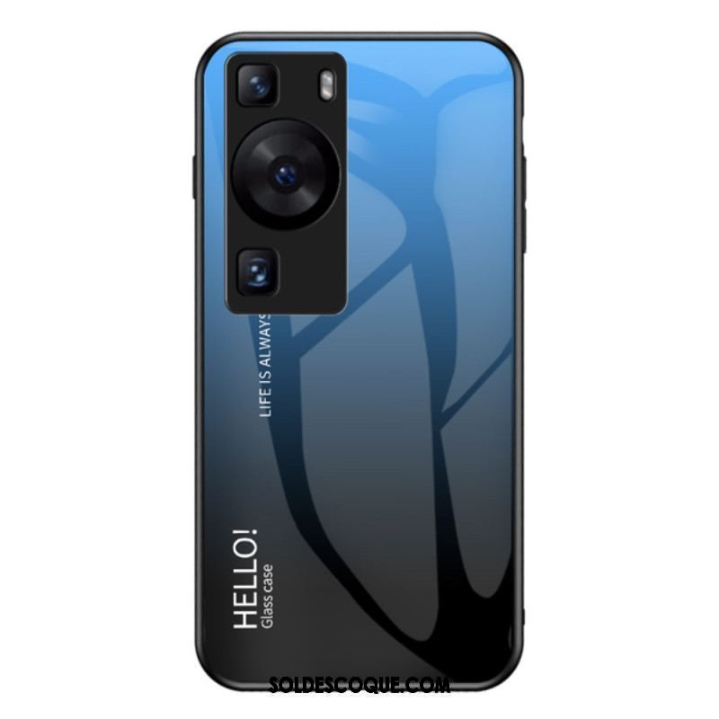 Coque Huawei P60 Pro Verre Trempé Hello