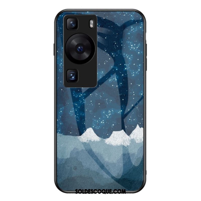 Coque Huawei P60 Pro Verre Trempé Sky