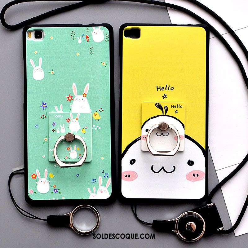 Coque Huawei P8 Haute Téléphone Portable Tendance Dessin Animé Silicone Soldes