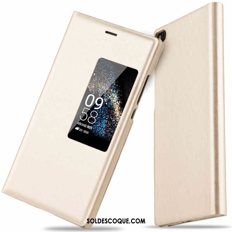 Coque Huawei P8 Incassable Clamshell Téléphone Portable Tout Compris Étui En Cuir Soldes