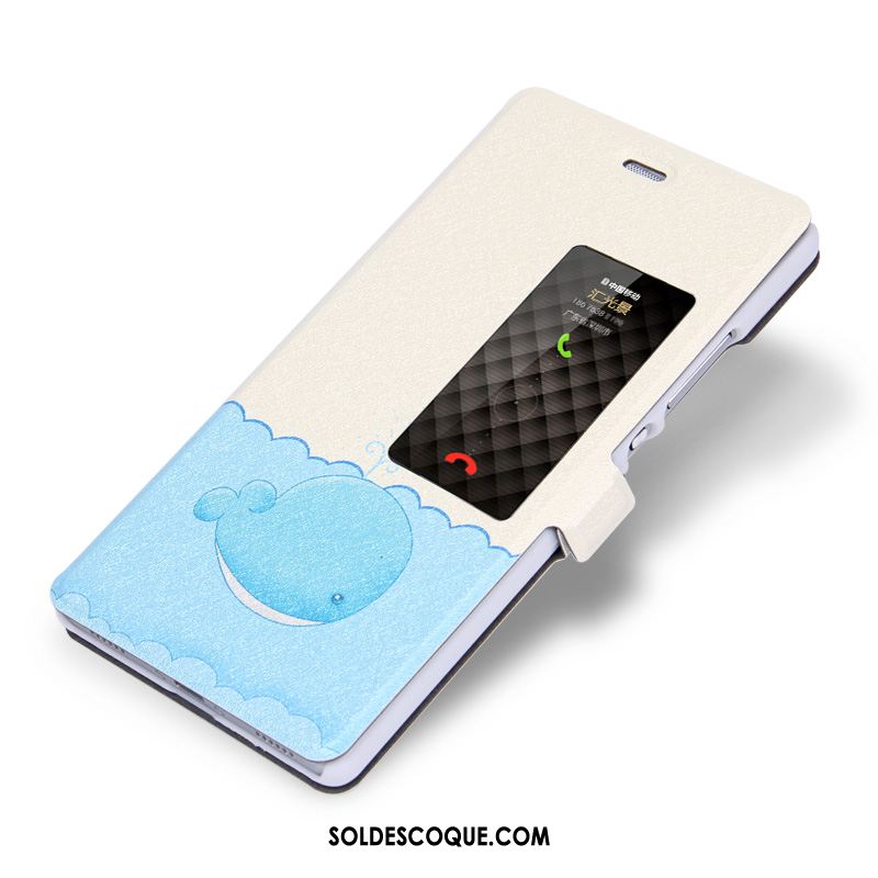 Coque Huawei P8 Incassable Haute Bleu Dormance Protection En Ligne