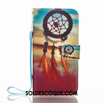 Coque Huawei P8 Lite 2017 Rouge Étui Téléphone Portable Peinture Jeunesse Pas Cher