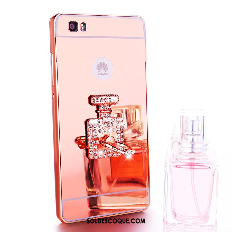 Coque Huawei P8 Lite Tout Compris Métal Jeunesse Or Rose Téléphone Portable France