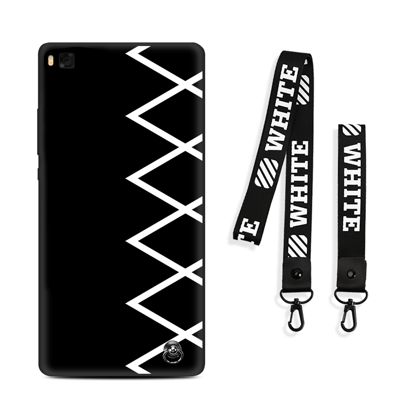 Coque Huawei P8 Noir Jeunesse Téléphone Portable Étui Incassable En Ligne