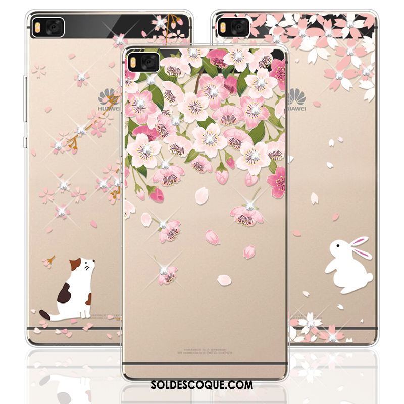 Coque Huawei P8 Silicone Fluide Doux Téléphone Portable Transparent Tout Compris France