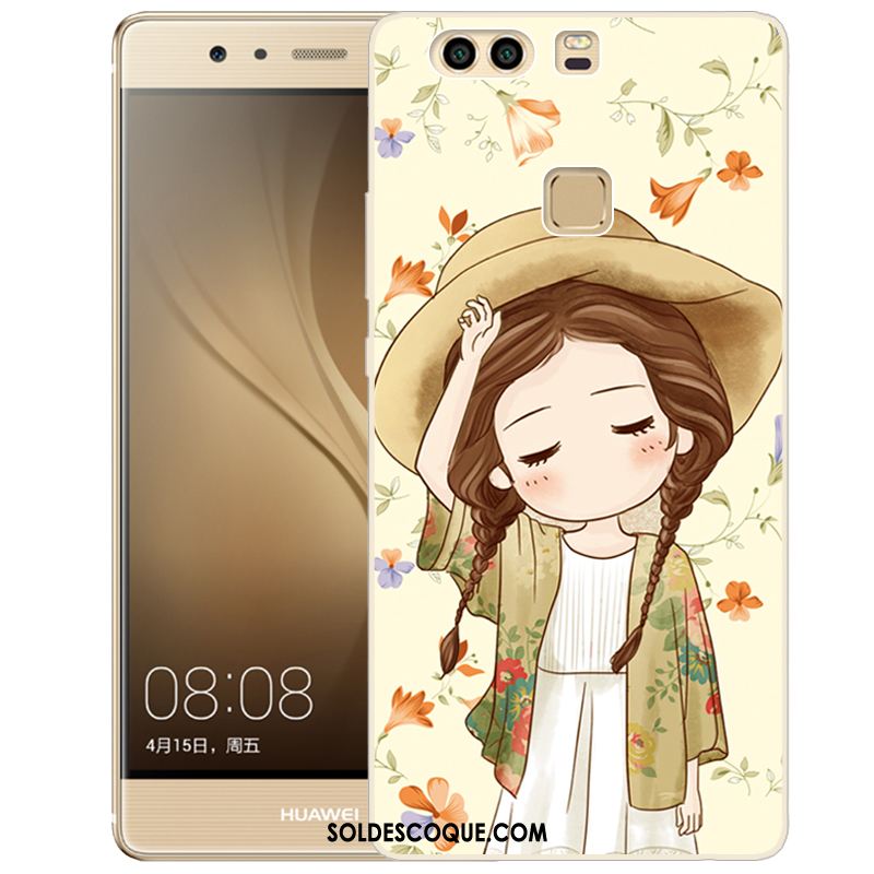 Coque Huawei P9 Silicone Protection Étui Fluide Doux Peinture En Ligne