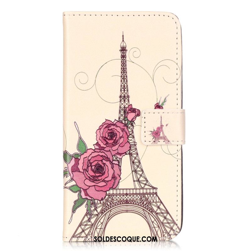 Coque Huawei Y6 2018 Incassable Étui En Cuir Gaufrage Silicone Protection Soldes