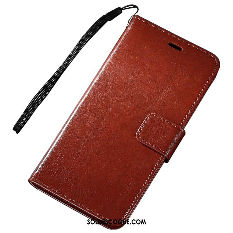 Coque Huawei Y6 2018 Téléphone Portable Business Étui En Cuir Portefeuille Protection En Vente