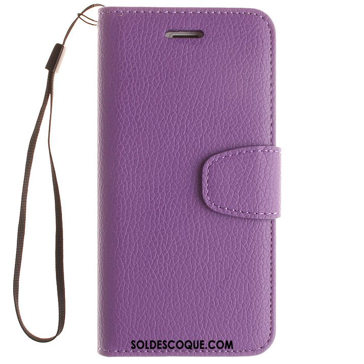 Coque Huawei Y6 2018 Étui Protection Téléphone Portable Violet Tendance Soldes