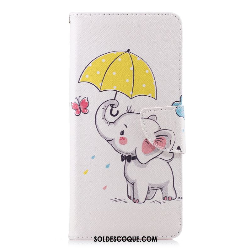 Coque Huawei Y6 Pro 2017 Silicone Carte Incassable Étui Blanc Pas Cher