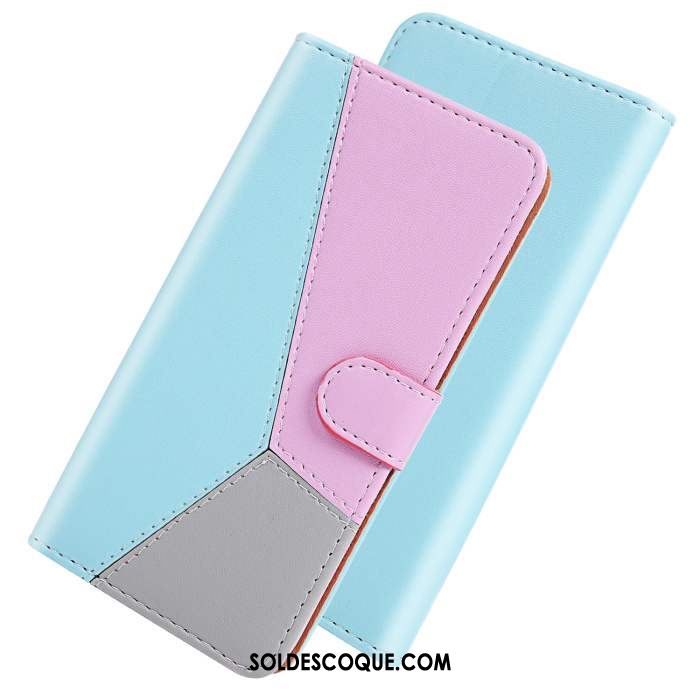 Coque Huawei Y6s Étui En Cuir Carte Téléphone Portable Simple Clamshell Pas Cher