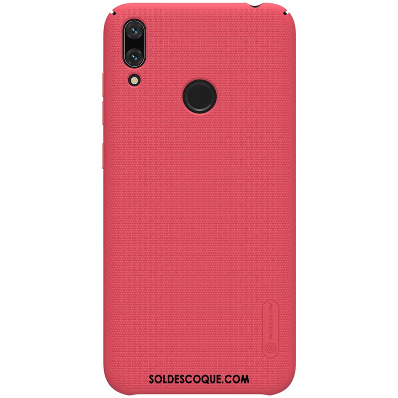 Coque Huawei Y7 2019 Rouge Protection Incassable Or Étui Soldes