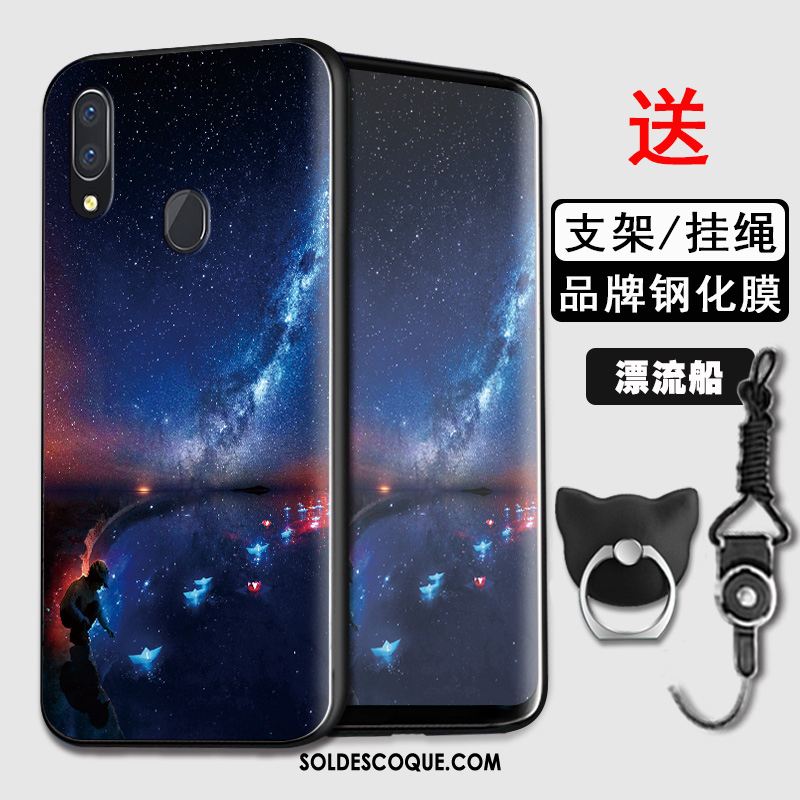 Coque Huawei Y7 2019 Étoile Amoureux Fluide Doux Personnalisé Étui Soldes