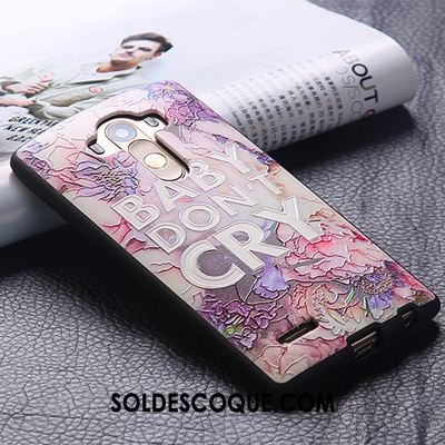 Coque Lg G4 Silicone Protection Dessin Animé Étui Fluide Doux Soldes