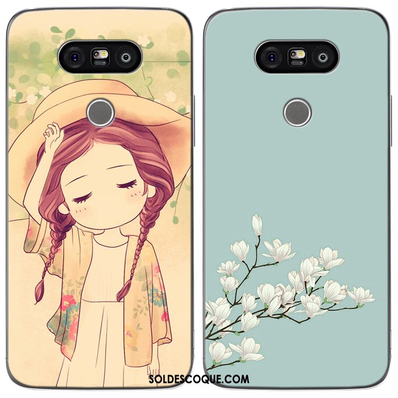 Coque Lg G5 Incassable Peinture Fluide Doux Art Protection En Vente