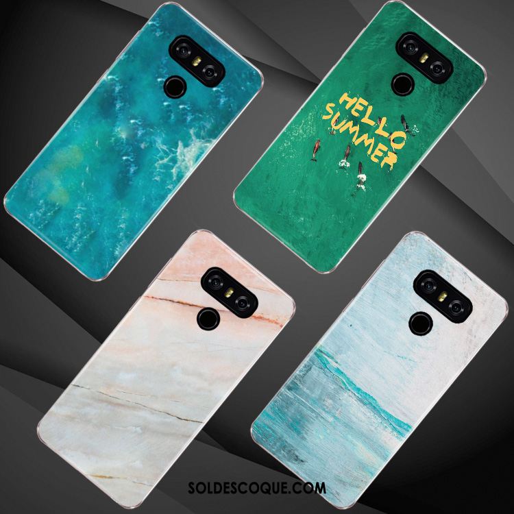 Coque Lg G5 Simple Beau Vagues Grand Téléphone Portable Housse Soldes