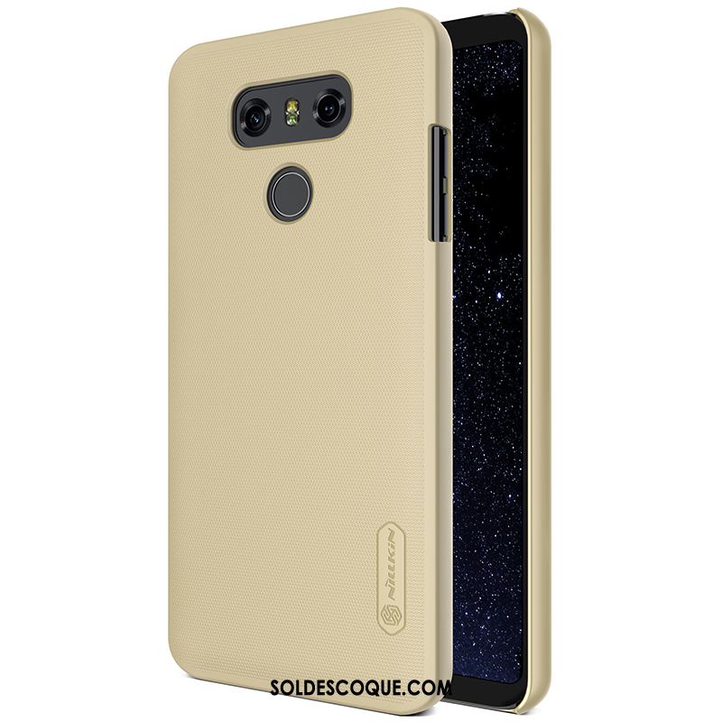 Coque Lg G6 Difficile Protection Or Téléphone Portable Délavé En Daim En Ligne