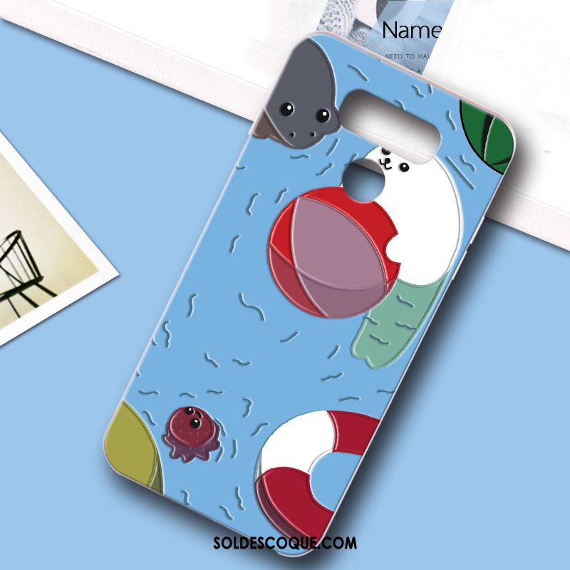 Coque Lg G6 Incassable Gaufrage Nouveau Protection Dessin Animé Pas Cher