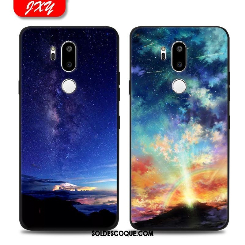 Coque Lg G7 Thinq Protection Bleu Incassable Étui Tout Compris Pas Cher