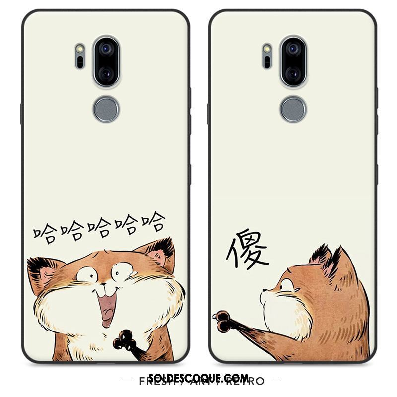 Coque Lg G7 Thinq Téléphone Portable Blanc Tout Compris Nouveau Dessin Animé Housse Pas Cher