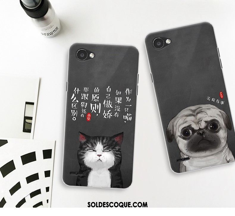 Coque Lg Q6 Personnalité Incassable Créatif Tout Compris Peinture En Ligne