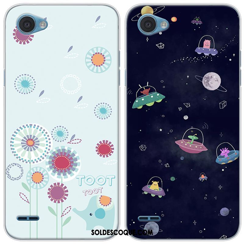 Coque Lg Q6 Téléphone Portable Incassable Tout Compris Bleu Étui Soldes