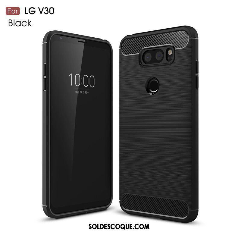 Coque Lg V30 Modèle Fleurie Business Incassable Silicone Tendance Pas Cher