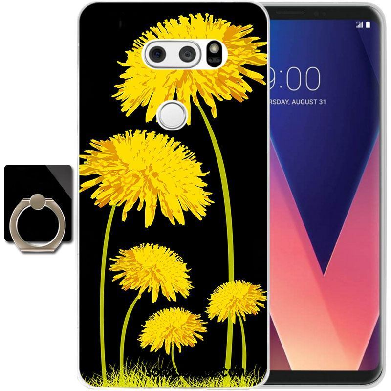 Coque Lg V30 Protection Téléphone Portable Incassable Jaune Tout Compris Soldes