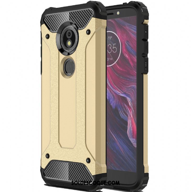 Coque Moto E5 Incassable Étui Tout Compris Or Téléphone Portable En Ligne