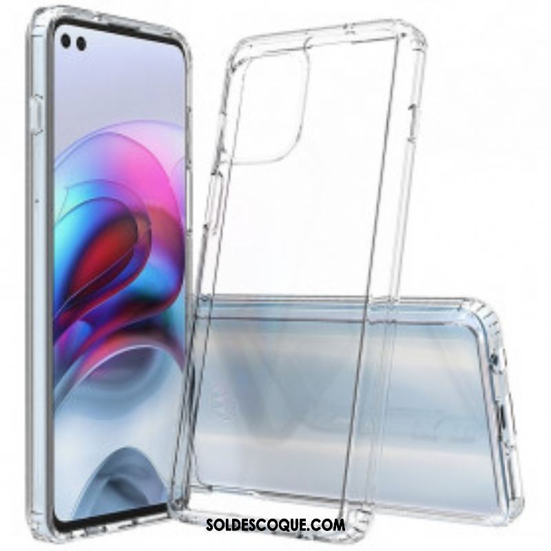 Coque Moto G100 Transparente Coins Renforcés