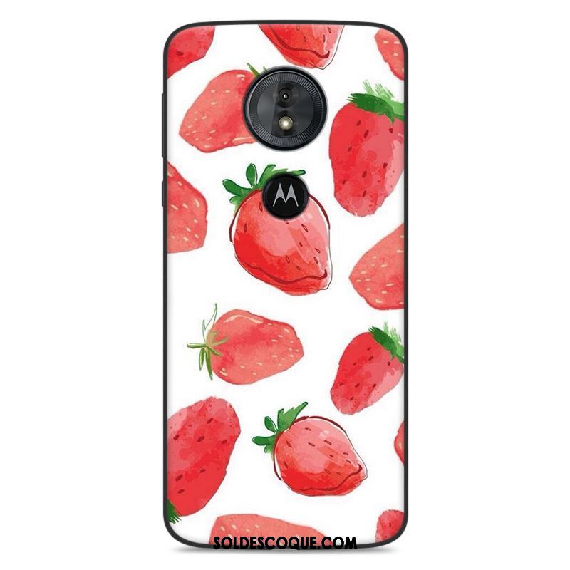 Coque Moto G6 Play Étui Fluide Doux Vintage Tendance Silicone Soldes