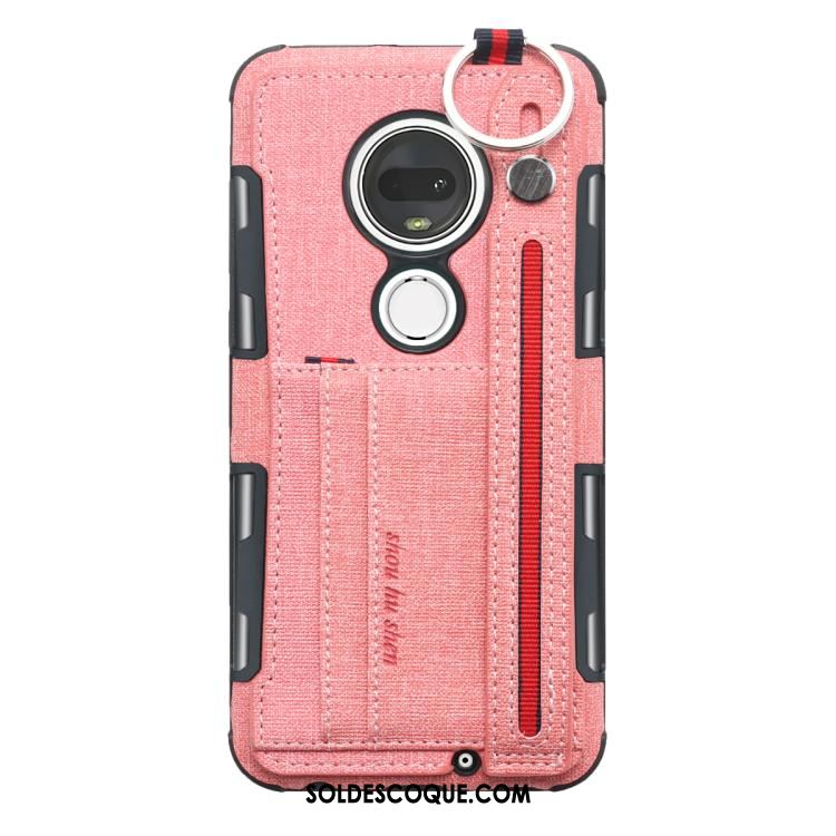 Coque Moto G7 Carte Étui Téléphone Portable Créatif Protection Housse En Vente