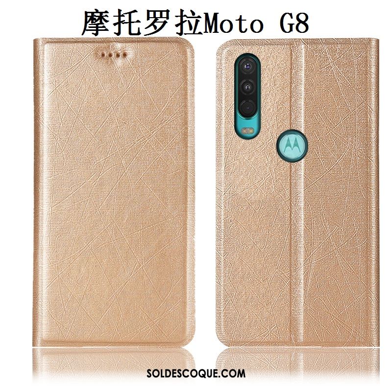 Coque Moto G8 Tout Compris Soie Protection Étui En Cuir Téléphone Portable Soldes