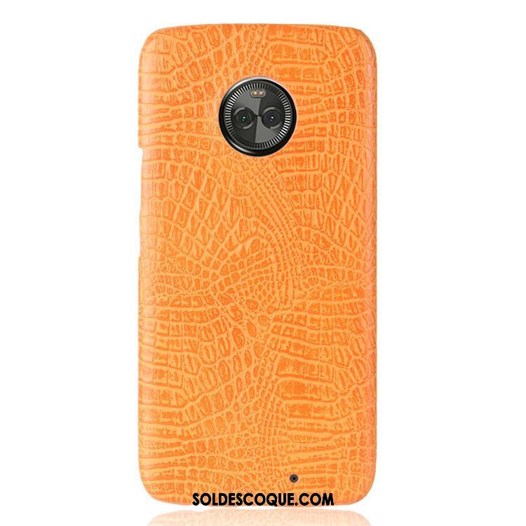 Coque Moto X4 Couvercle Arrière Étui Protection Difficile Crocodile Modèle En Vente