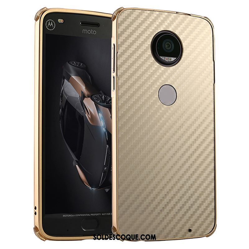 Coque Moto X4 Protection Incassable Or Border Téléphone Portable France