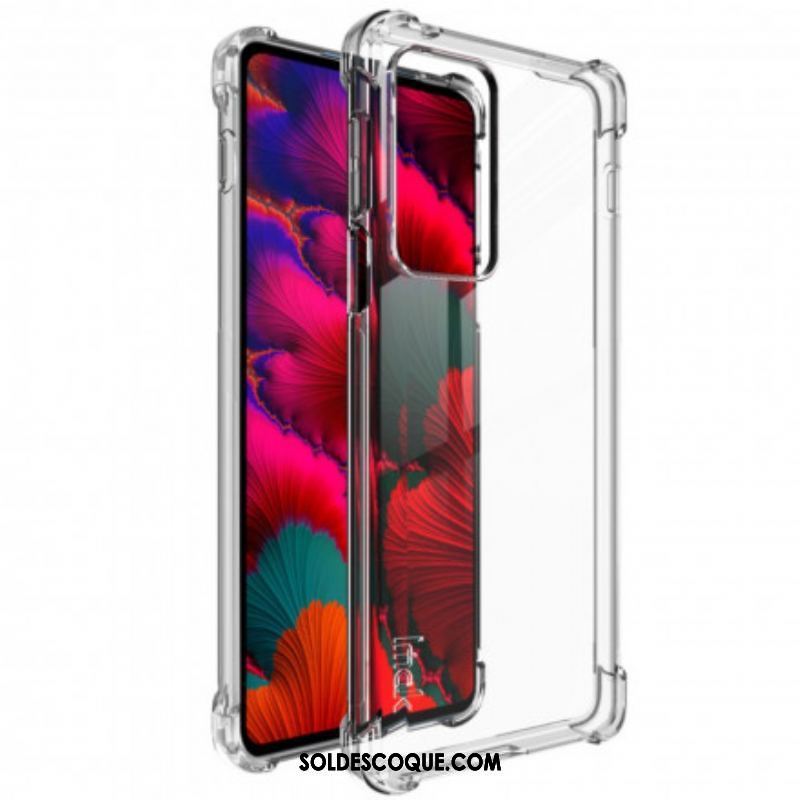 Coque Motorola Edge 20 Pro Transparente avec Film Écran IMAK